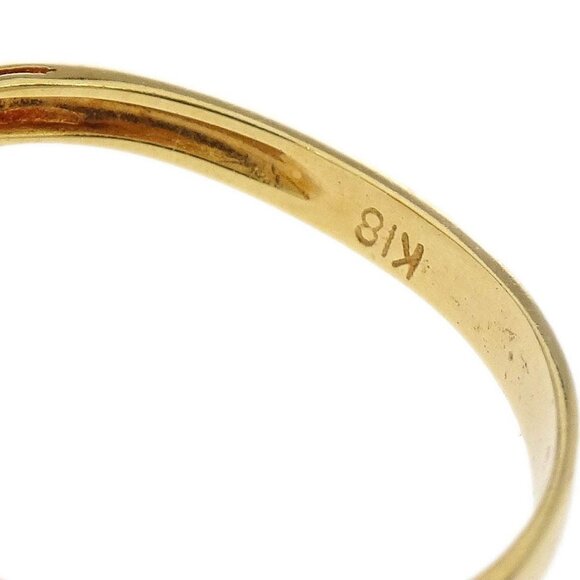 Ring 18K Tanzanite Garnet Gold #51 186821 - Picture 3 of 4